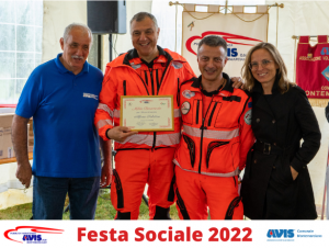 Scopri di più sull'articolo Festa Sociale P.A. Avis e Avis Montemarciano 2022