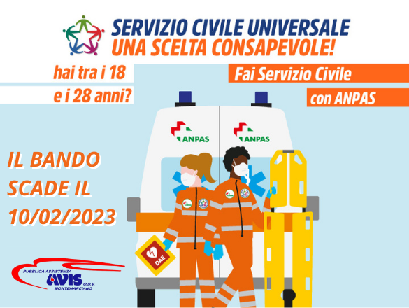 Scopri di più sull'articolo Bando Servizio Civile Universale 2023